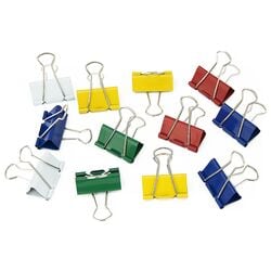OTTO Office Pinces double clip 41 mm, couleurs assorties