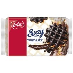 Lotus 8 x paquet de 5 gaufres de Lige  Suzy  au chocolat