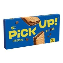 LEIBNIZ Paquet de 5 barres de biscuits doubles  PICK UP! Original 