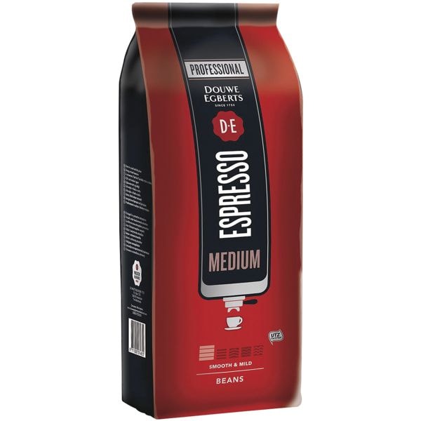 DOUWE EGBERTS Espresso Medium expresso - en grains 1000 g