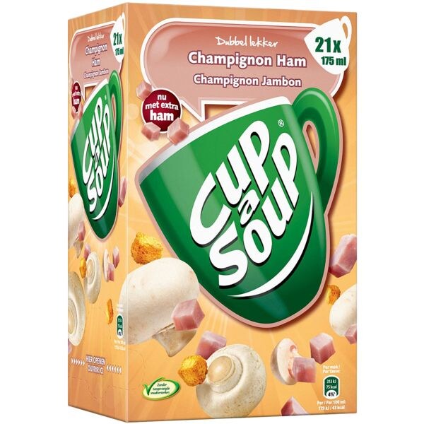 Cup-a-Soup Soupe champignons/jambon  Cup a Soup 