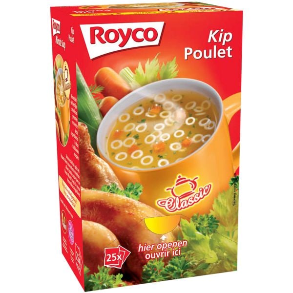 ROYCO Soupe au poulet Classic  Minute Soup 