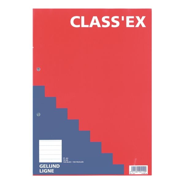 CLASS'EX cahier cahier A4 lign, 100 feuille(s)