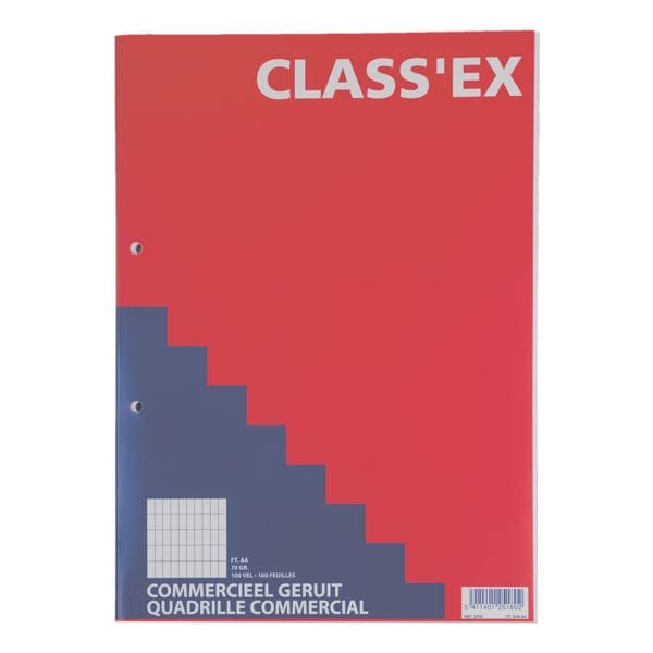 CLASS'EX cahier cahier A4 � carreaux, 100 feuille(s)