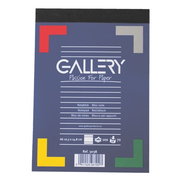 GALLERY bloc-notes