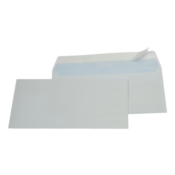 enveloppes GALLERY enveloppes 114 x 229 mm, DL 80 g/m sans fentre, fermeture  bande adhsive - 500 pice(s)
