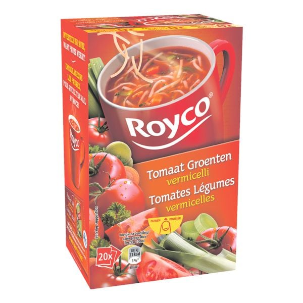 ROYCO Soupe instantanée tomates vermicelles « Minute Soup »