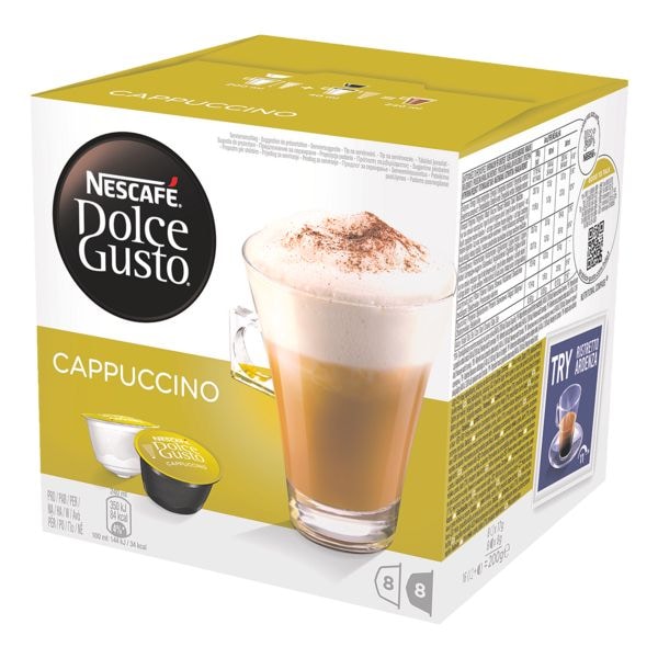 Nescafe Capsules de caf  Dolce Gusto® Cappuccino 