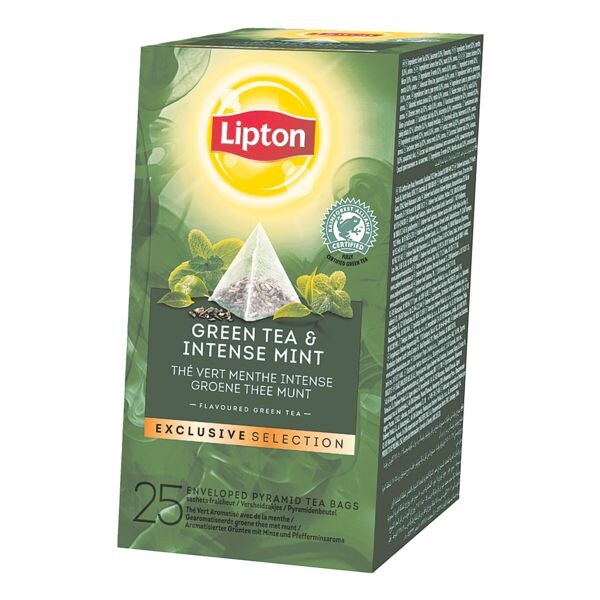 Lipton Th  Green Tea & Intense Mint 