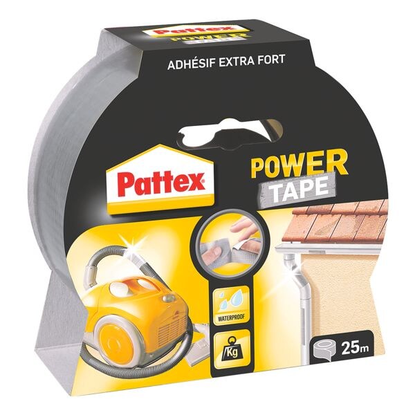 Pattex Ruban adhsif  Power Tape , 50 mm/25 m (B/L)