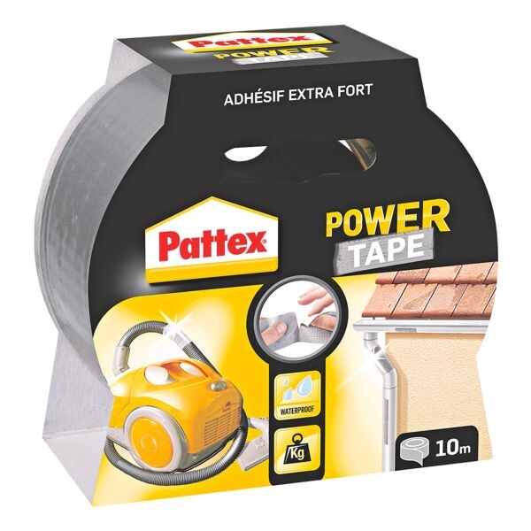 Pattex Ruban adhsif  Power Tape ,  10 mm/25 m (B/L)