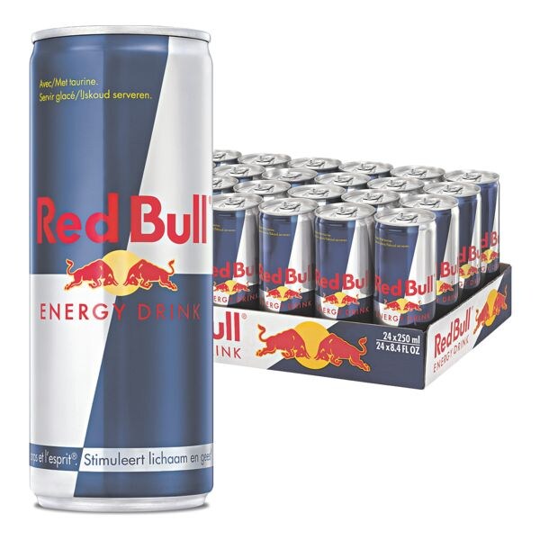 Red Bull Paquet de 24 boissons nergtiques  Regular 