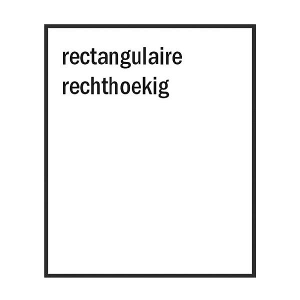 plaque protge-sol pour sols durs, vinyle, rectangulaire 116 x 150 cm, Floortex Plaque protge-sol vinyl