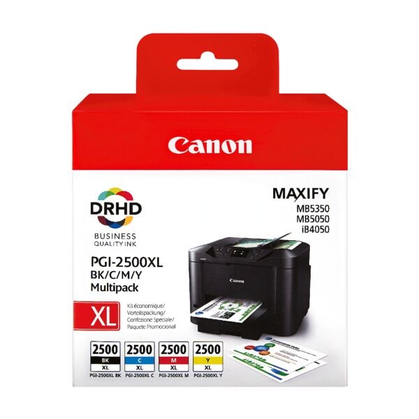 Canon Lot de cartouches « PGI-2500XL BK/C/M/Y » Canon Lot de cartouches « PGI-2500XL BK/C/M/Y »