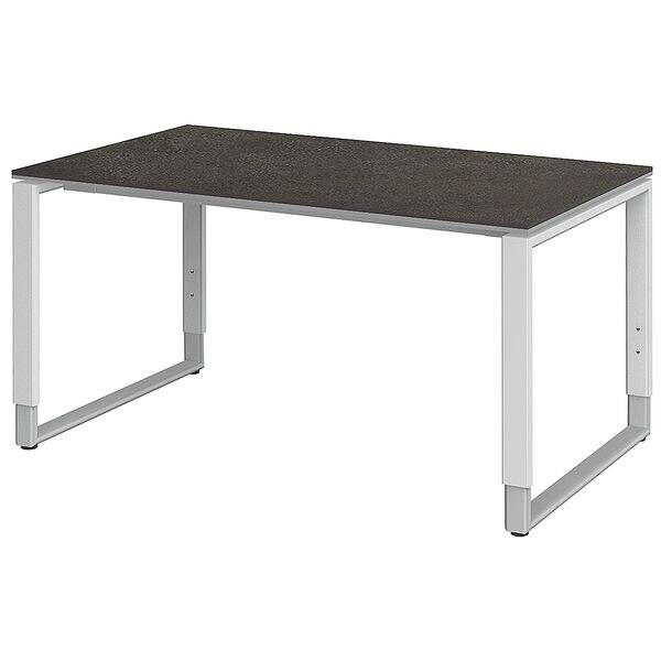 rhr bureau Objekt Plus 120 cm, pitement en arche blanc / couleur aluminium