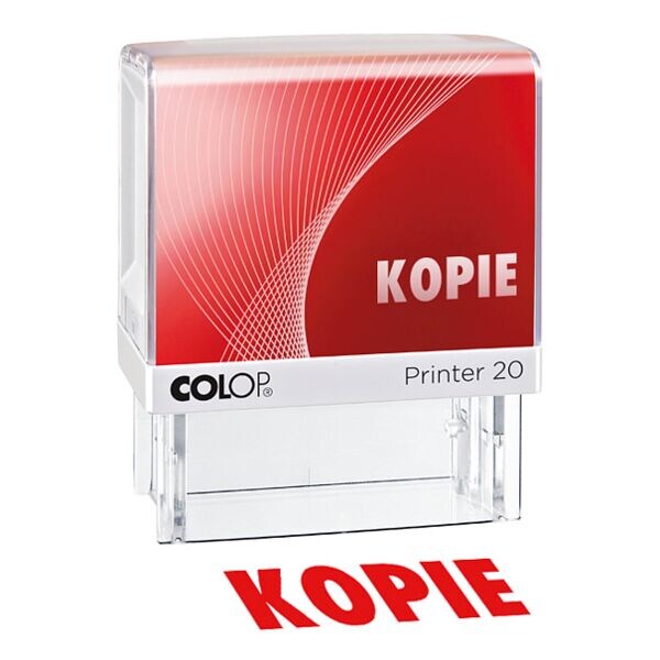 Colop Tampon  texte auto-encreur  Printer 20/L Kopie 