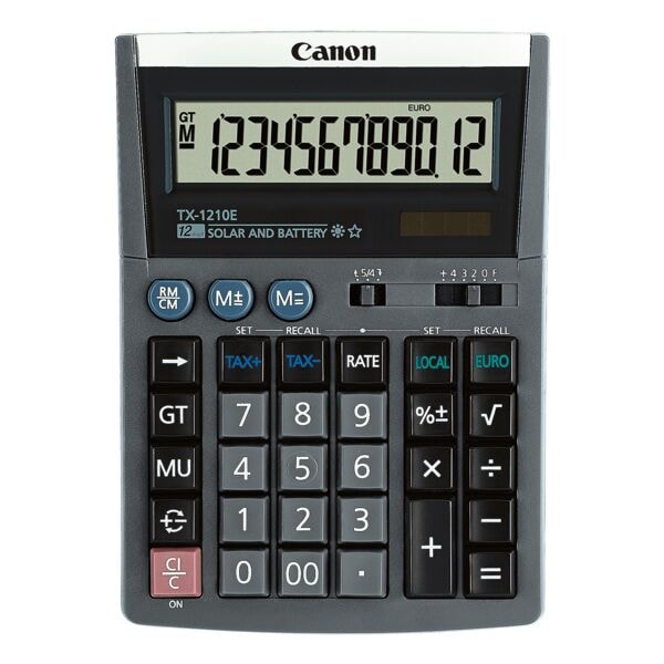 Canon Calculatrice  TX-1210 E 