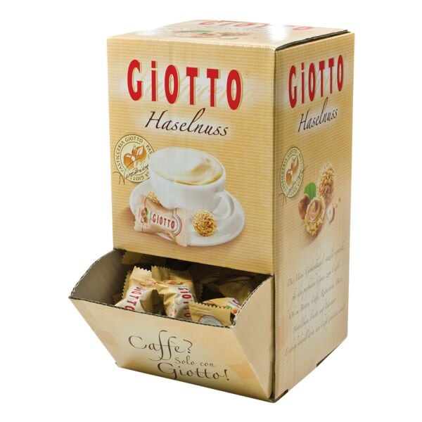 Giotto Mini biscuits « Giotto » 120 pièces dans une boite distributrice Giotto Mini biscuits « Giotto » 120 pièces dans une boite distributrice