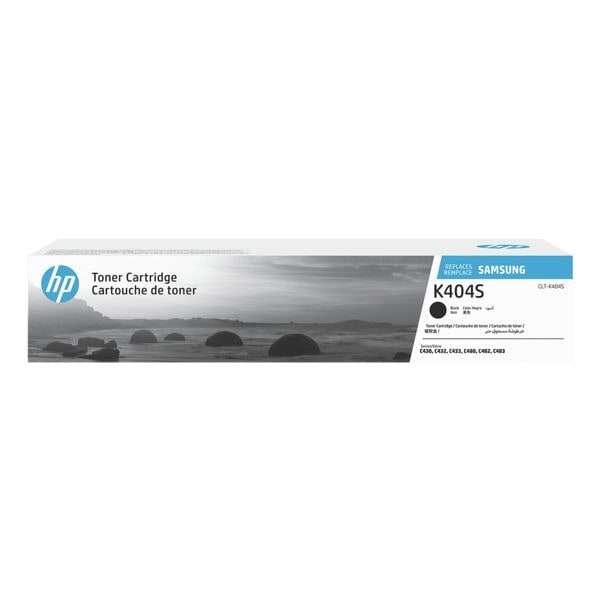 HP replaces Samsung Toner  CLT-K404S/ELS  CLT 404 black