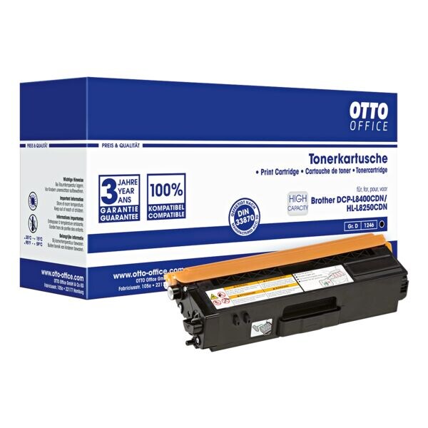 OTTO Office Toner quivalent Brother  TN-326BK 
