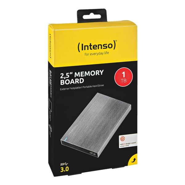 Intenso Memory Board 1 TB, disque dur externe HDD, USB 3.0, 6,35 cm (2,5 pouces) Intenso Memory Board 1 TB, disque dur externe HDD, USB 3.0, 6,35 cm (2,5 pouces)