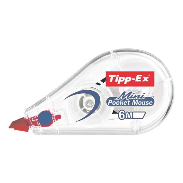 Tipp-Ex Roller de correction jetable Mini Pocket Mouse 5 mm / 6 m