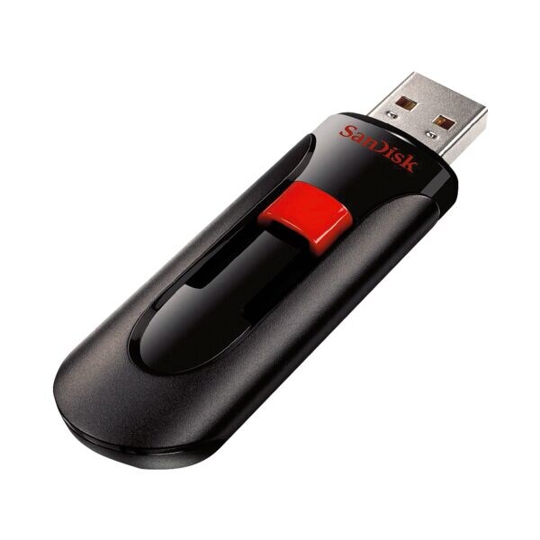Cl USB 64 GB SanDisk Cruzer Glide USB 2.0 avec protection par mot de passe