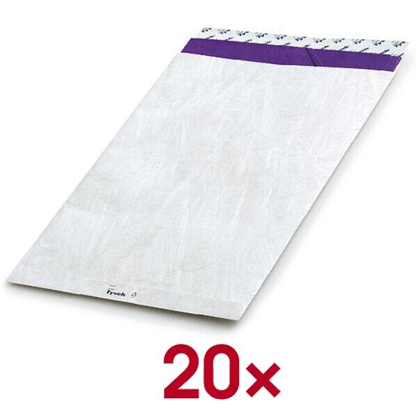 Tyvek 20 enveloppes de scurit B4 sans fentre Bong, B4 sans fentre