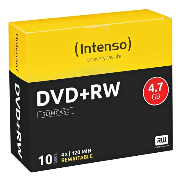 Intenso DVD vierges  DVD+RW 