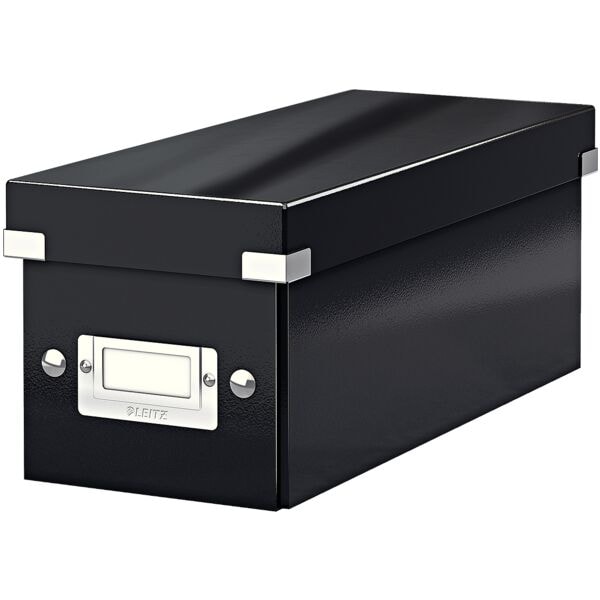 LEITZ Bote de rangement pour CD/DVD WOW 6041  Click & Store 