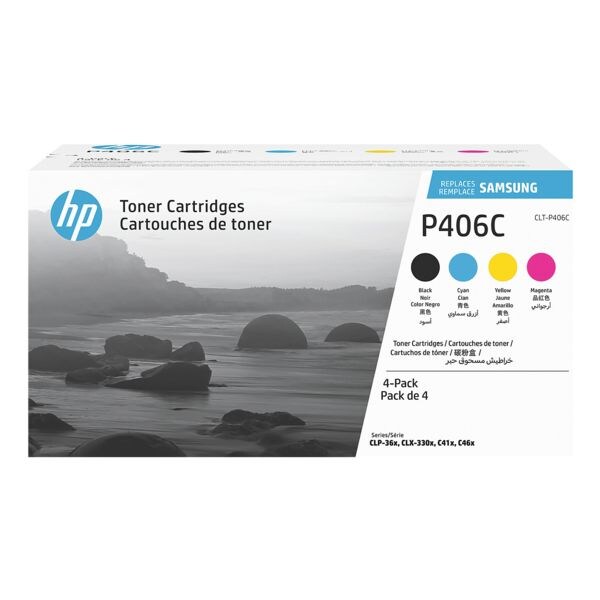HP replaces Samsung Lot de toner � CLT-P406C �