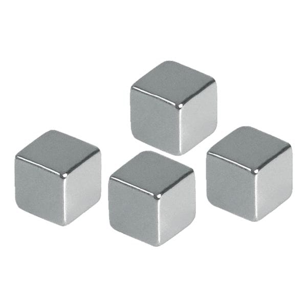 Franken Paquet de 4 aimants cubes  HMN1010 , capacit 3 kg