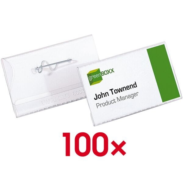 Durable Badges 60x30 mm 800619