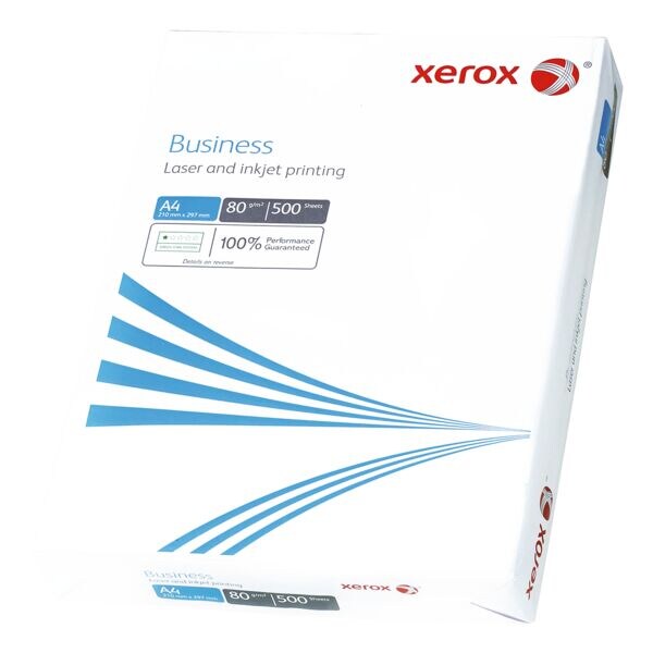 Papier imprimante multifonction A4 Xerox Business - 500 feuilles au total, 80g/m�