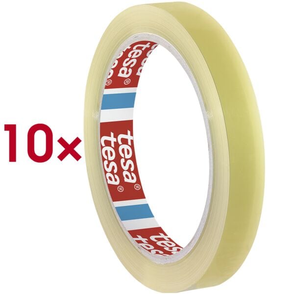 tesa ruban adh�sif Office Box, transparent, 10 pi�ce(s), 15 mm/66 m