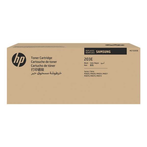 HP replaces Samsung Toner  MLT-D203E/ELS 