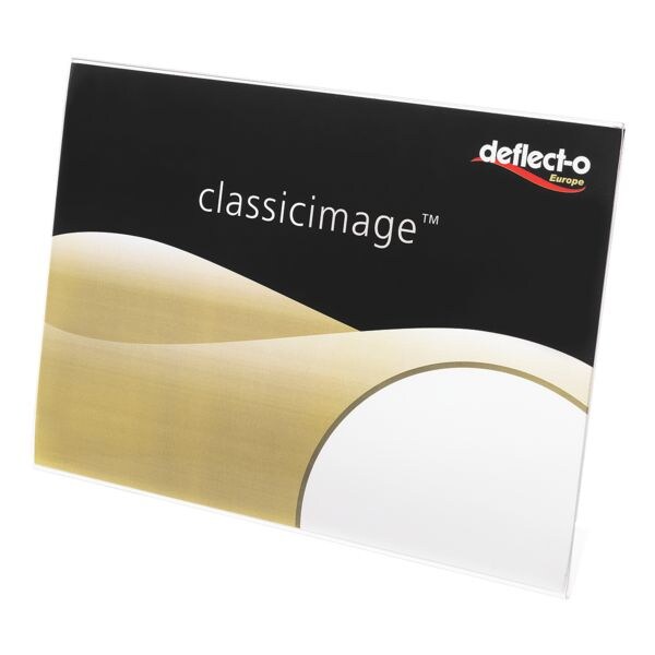 deflecto Prsentoir de comptoir  deflecto®  A4 paysage inclin