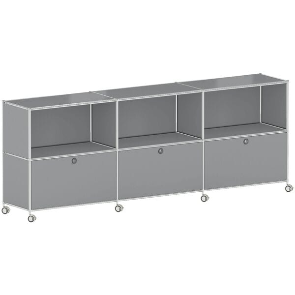 viasit Sideboard « System 4 » avec roulettes viasit Sideboard « System 4 » avec roulettes