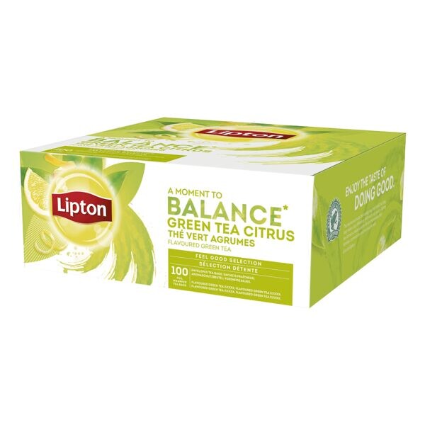 Lipton  Th vert agrumes 