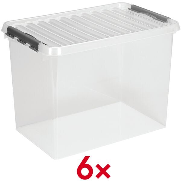 sunware 6 botes de rangement  the q-line  62 litres H6163302