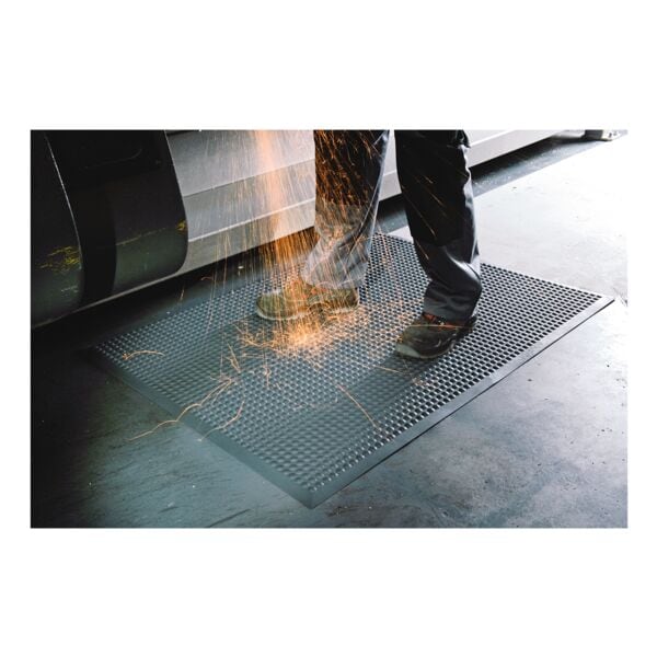 Miltex Tapis pour poste de travail  Yoga Ergo Fire  95 x 125 cm