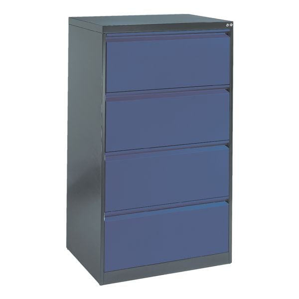 CP armoire  dossiers suspendus A4, 2 ranges, 4 tiroirs