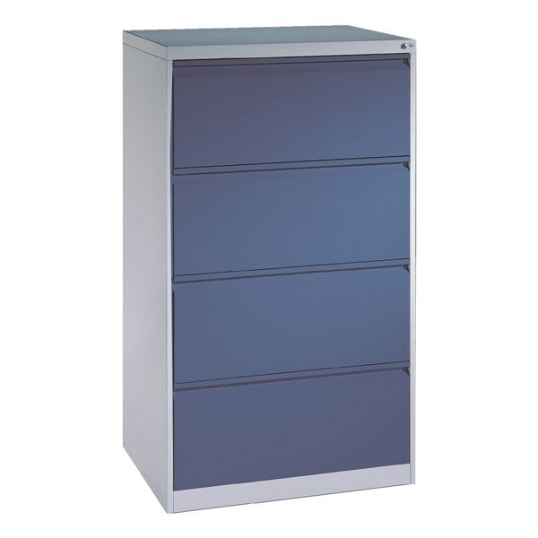 CP armoire  dossiers suspendus A4, 2 ranges, 4 tiroirs