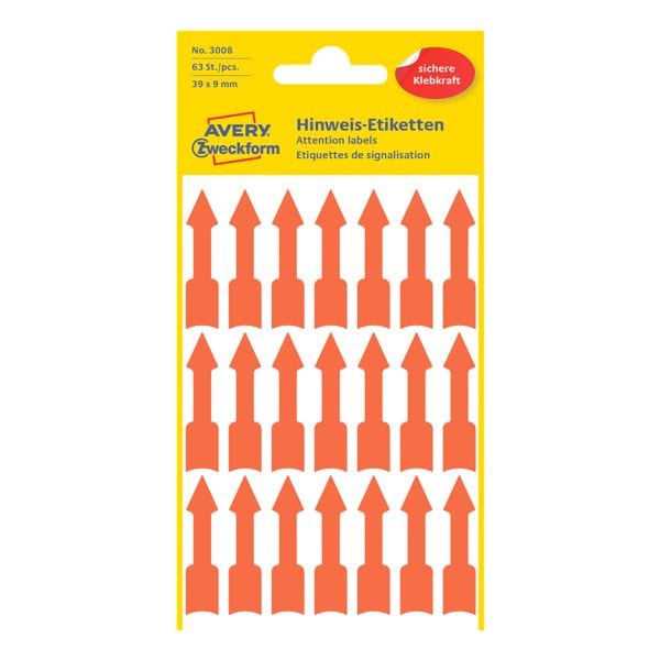 Avery Zweckform Flèches adhésives Avery Zweckform Flèches adhésives