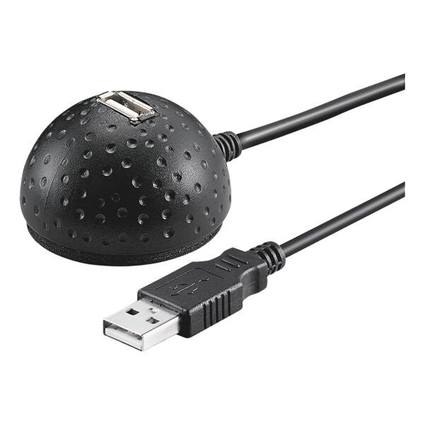 goobay Rallonge USB 2.0 Hi-Speed avec pied 1,5 m
