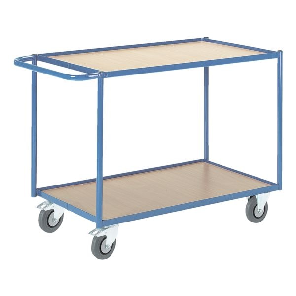 ROLLCART Table roulante avec 2 tages 79 x 49 cm