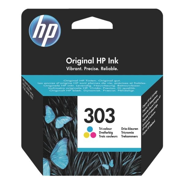 HP cartouche d'encre HP 303, 3 couleurs - T6N01AE