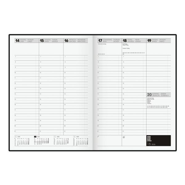 Brunnen Agenda A4  TimeCenter 2026 