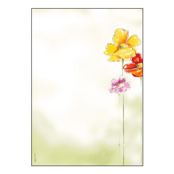 SIGEL Papier  motifs  Spring Flowers  DP123