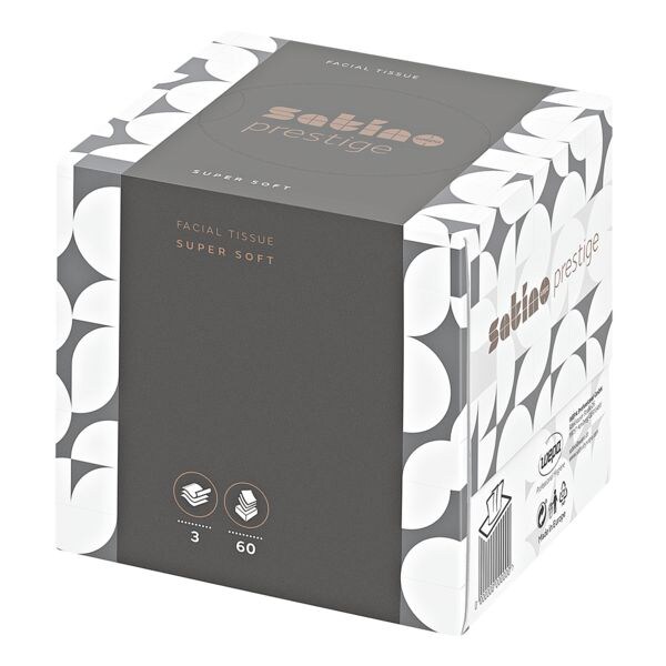 satino prestige Mouchoirs dans une bo�te distributrice